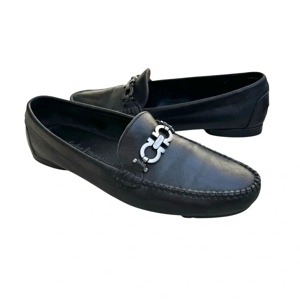 Salvatore Ferragamo Horsebit Flats Gancini Loafers Women’s